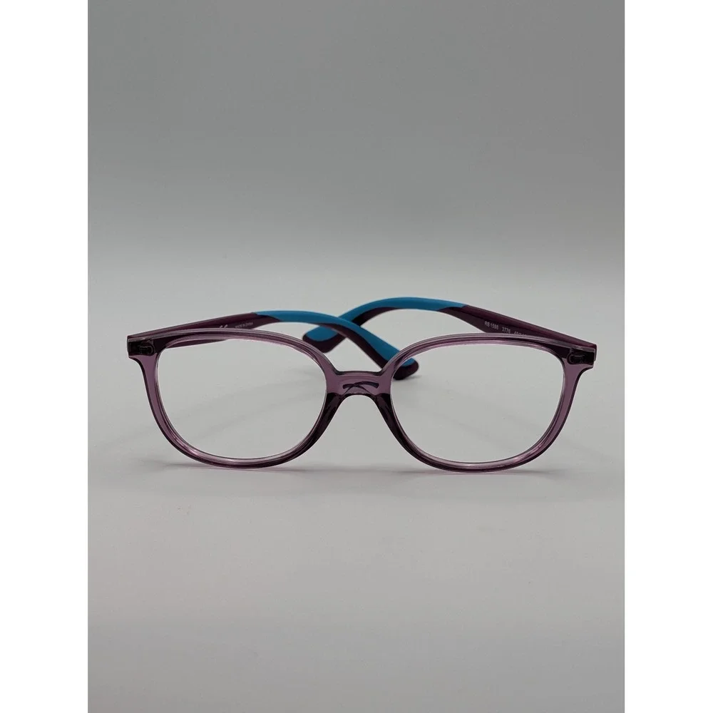 Ray-Ban RB1598 3776 Kids Eyeglass Frames Purple‎ Teal Two-Tone 49-16-130